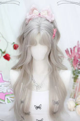 Beige Secondary Sweet Lolita Long Curly Wigs